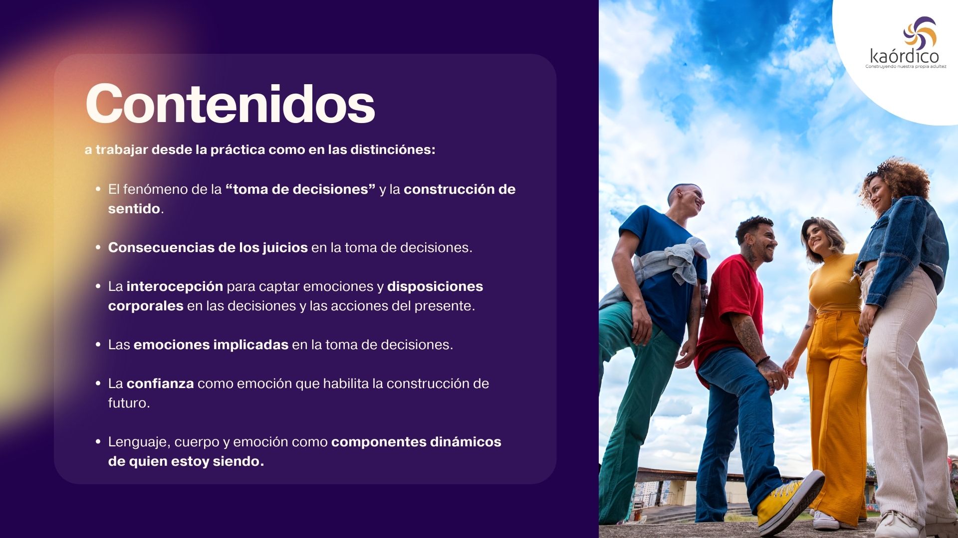 Taller toma de decisiones y construcción de futuro